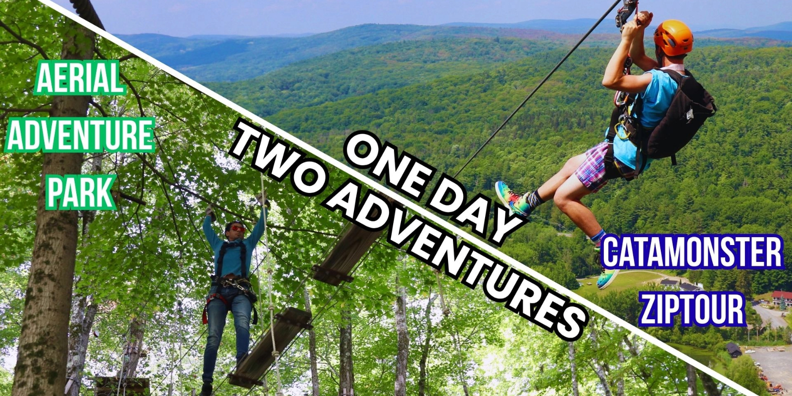 Ziptour/Adventure Park Combo